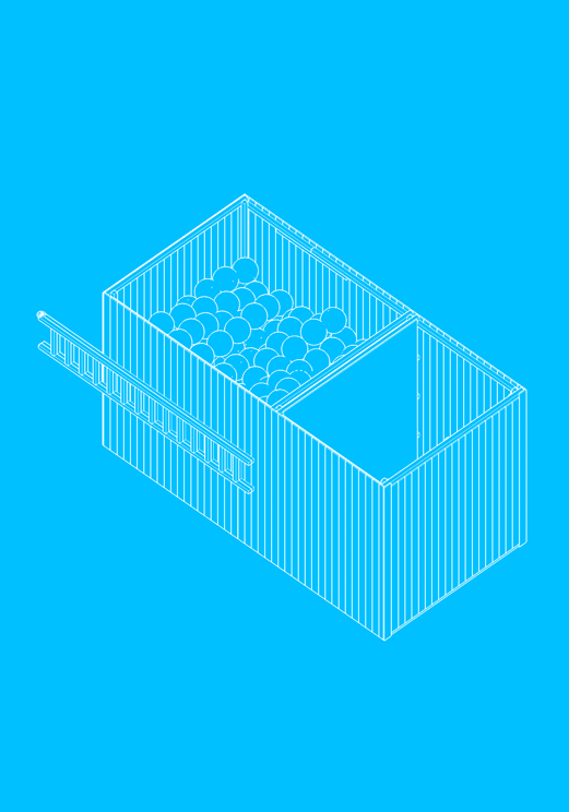 Stronghold: Fort, 2016. A work by Carlos Valverde. Concept drawing.